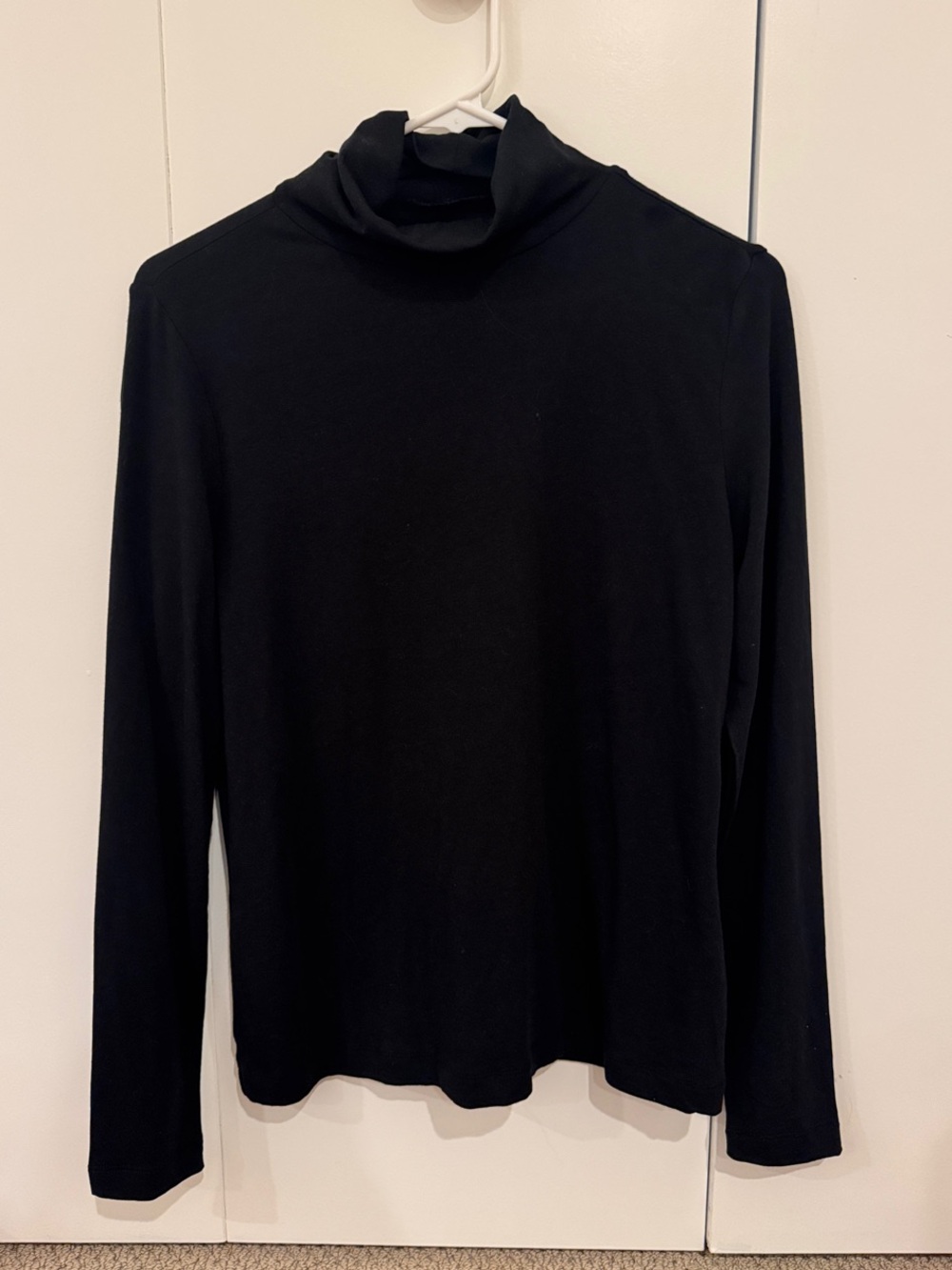 Banana Republic Black Long Sleeve Turtleneck Top